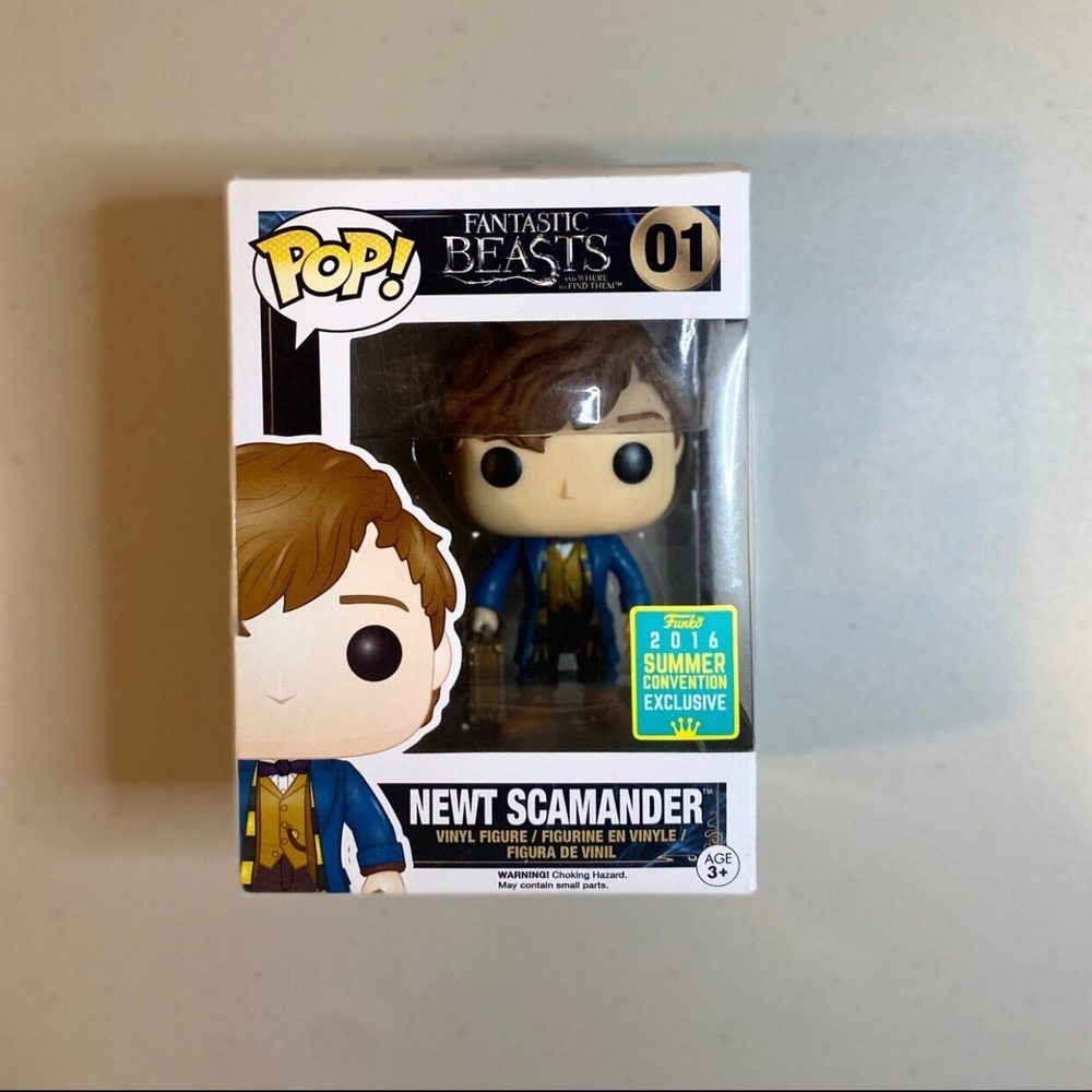 Newt Scamander‎ Funko Pop 2016 Summer Convention Exclusive Fantastic Beasts #01